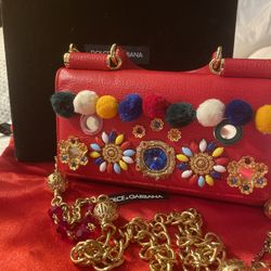 D&G Dolce And Gabbana Phone Bag
