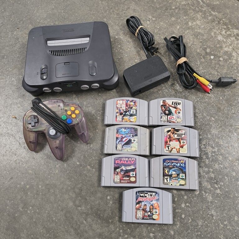 Nintendo 64 Console Bundle 