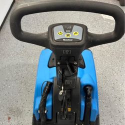Commercial Floor Scrubber, 13 " Blue
