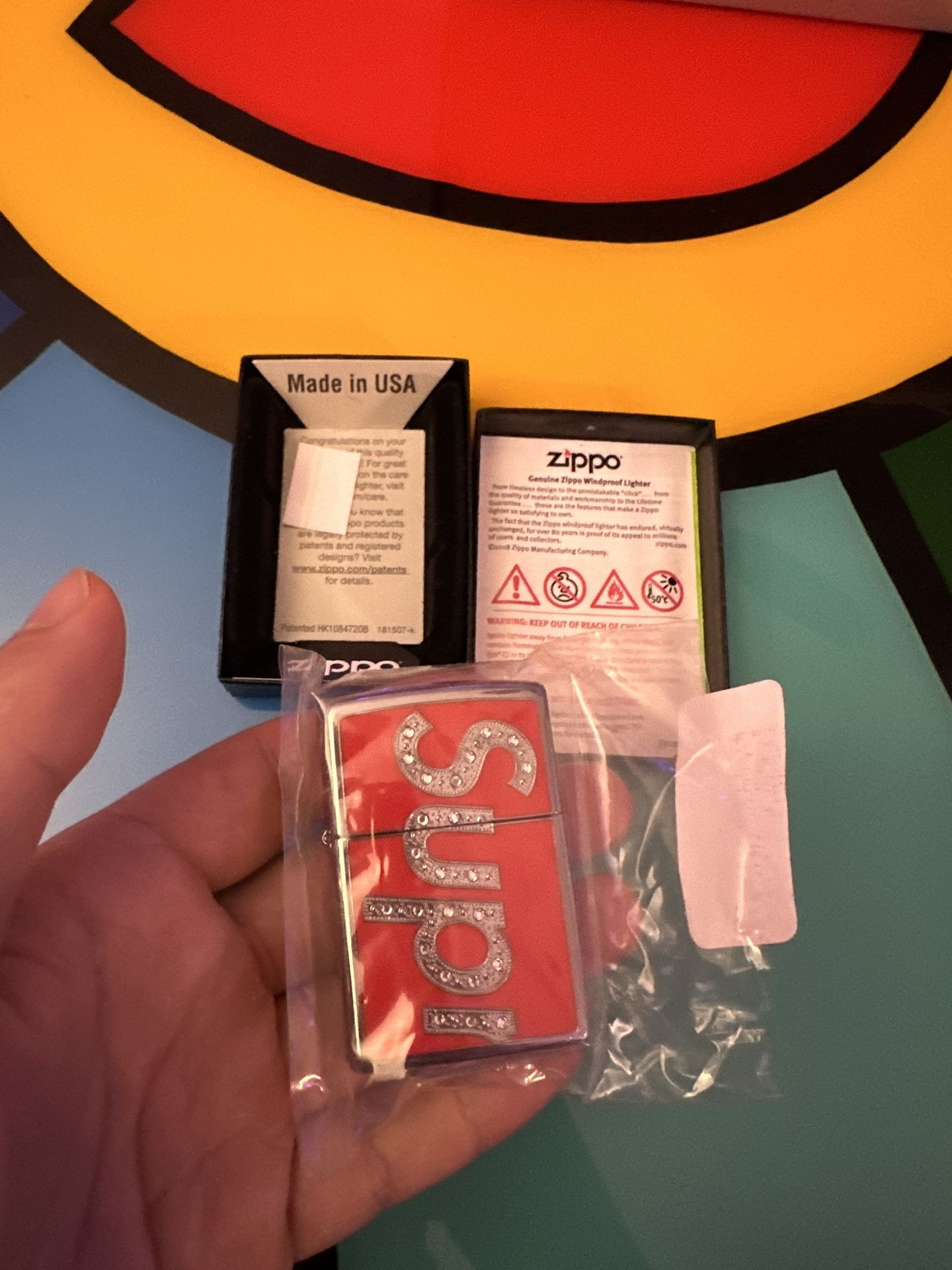 Supreme Zippo Lighter Brand New
