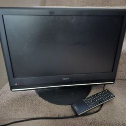 19" TV With Remote