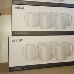Brand New Cricut Sublimation Coffee Mugs