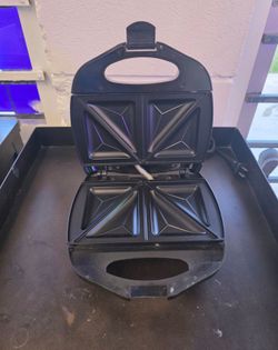 Electric sandwich maker, $10