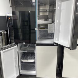 Samsung RF29DB970012AA 29 Cu. Ft. 4-Door Flex French Door Refrigerator - White