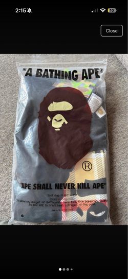 BAPE black T shirt Size S