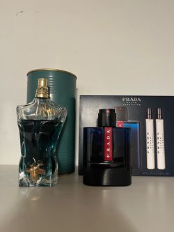 Prada Ocean EDT and JPG Le Beau EDT
