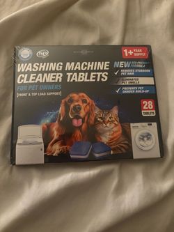 Shimoerix Washing Machine Cleaner Tablets for Pet Owners