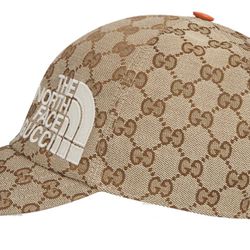 Gucci x The North Face Baseball Hat Beige/Ebony