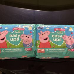 Pamper easy ups 3t/4t