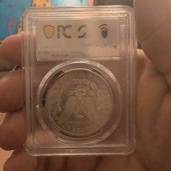 1878 Morgan CC mint PCGS graded and on nfc secure  holder..