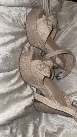 Beige Wedges 