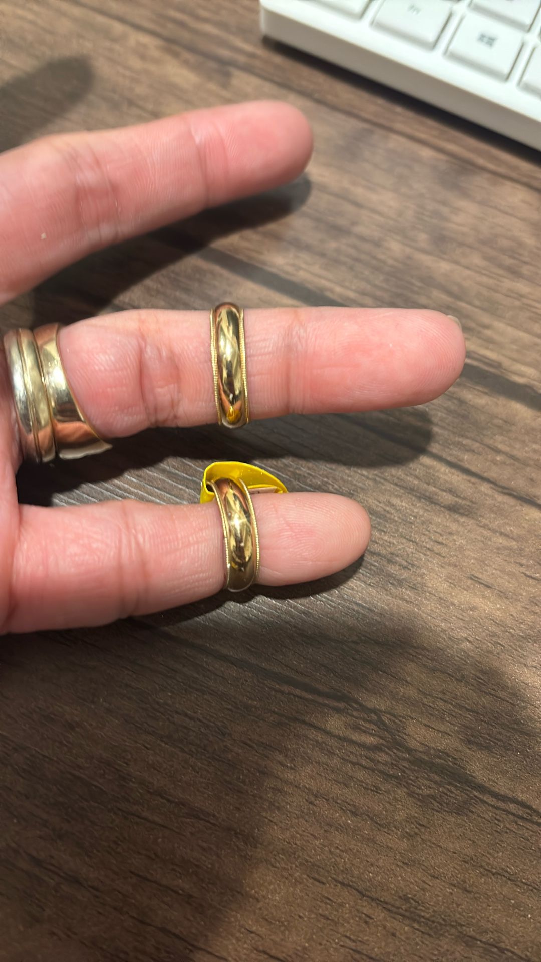 Milgrain Wedding Band