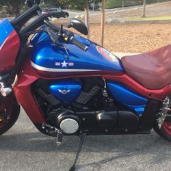 2020 “ Captain America “ Boss Custom Chopper / Cruiser 