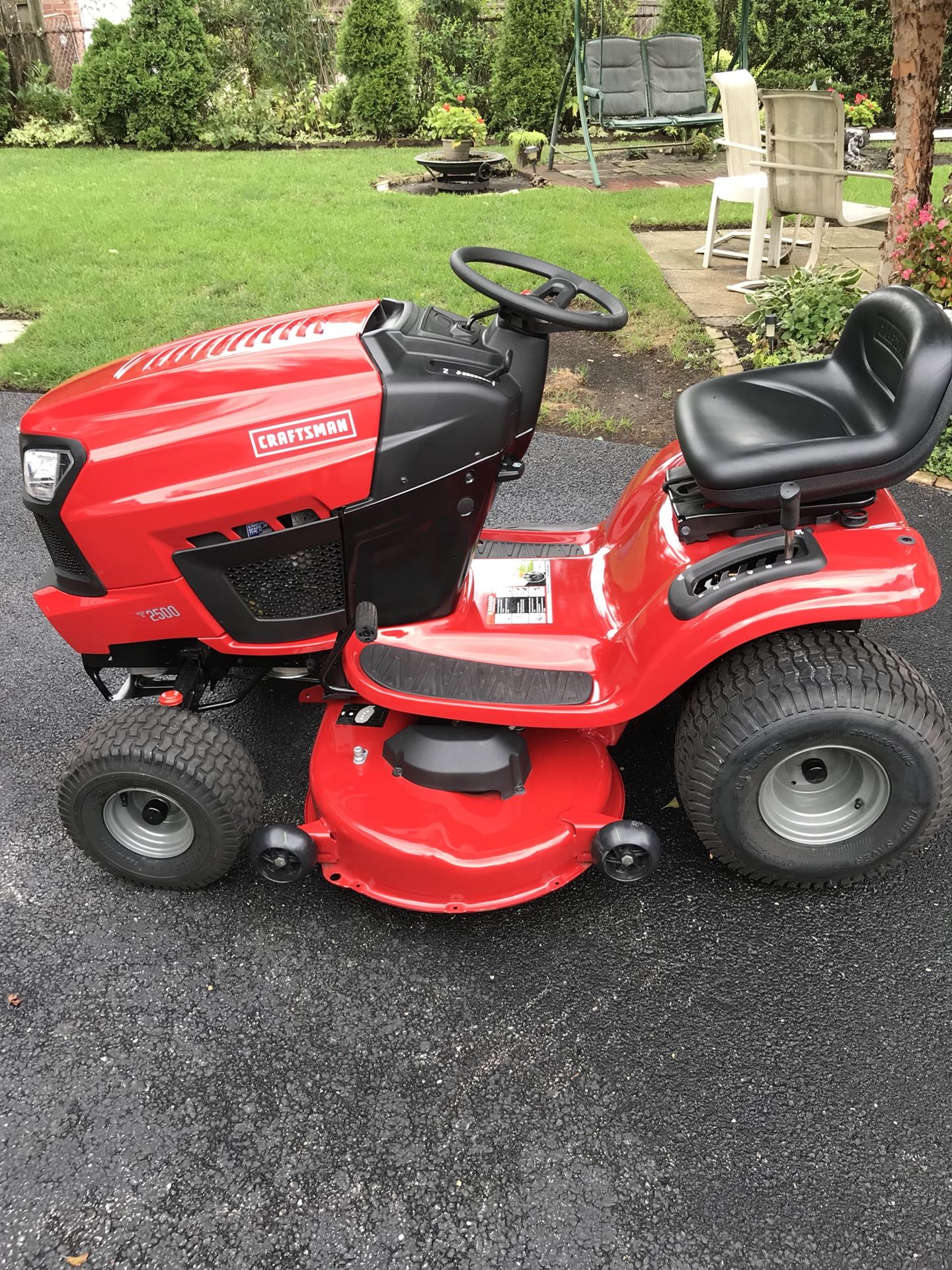 Craftsman T2500 46 inch cut tractor for Sale in Evanston IL OfferUp