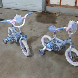  2 Disney  Toddler Bicycle 