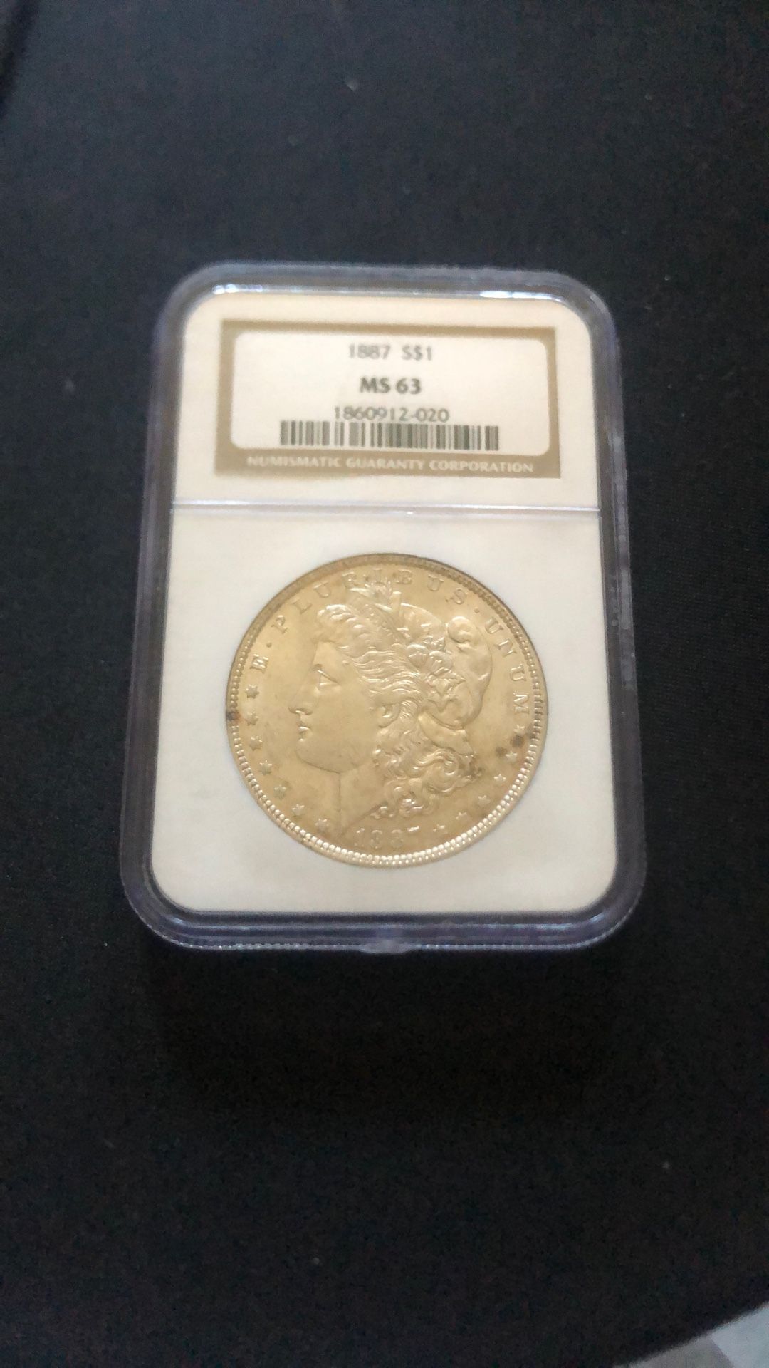 1887 - P Morgan Dollar 