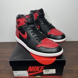 Jordan 1 High Banned Bred  2016 Size 11.5 $295