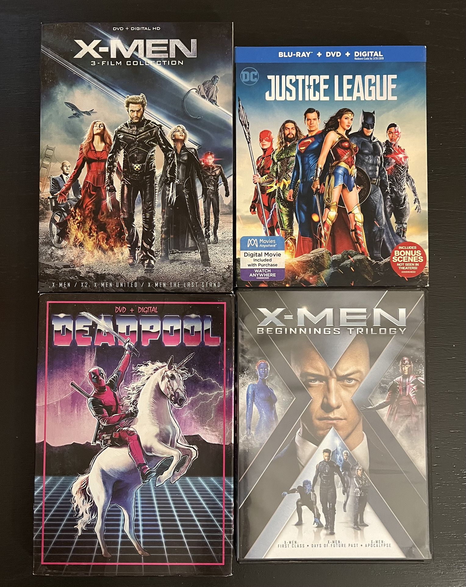 Marvel and DC Movies