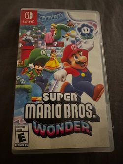 Nintendo switch super mario wonder