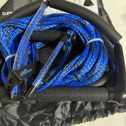 Blue Boat Rope W Handle New 