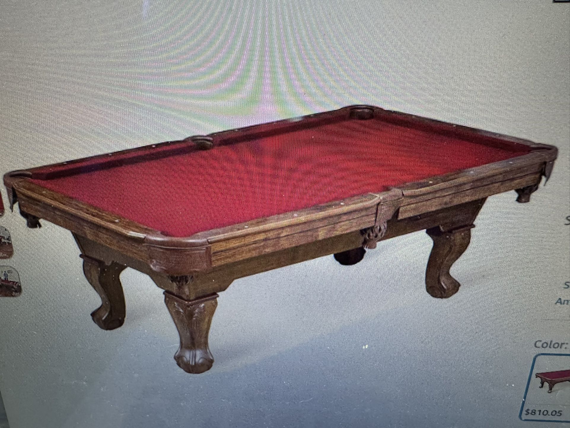 Brand New 7’ Pool Table