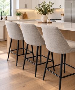 Set of 3 bar stools