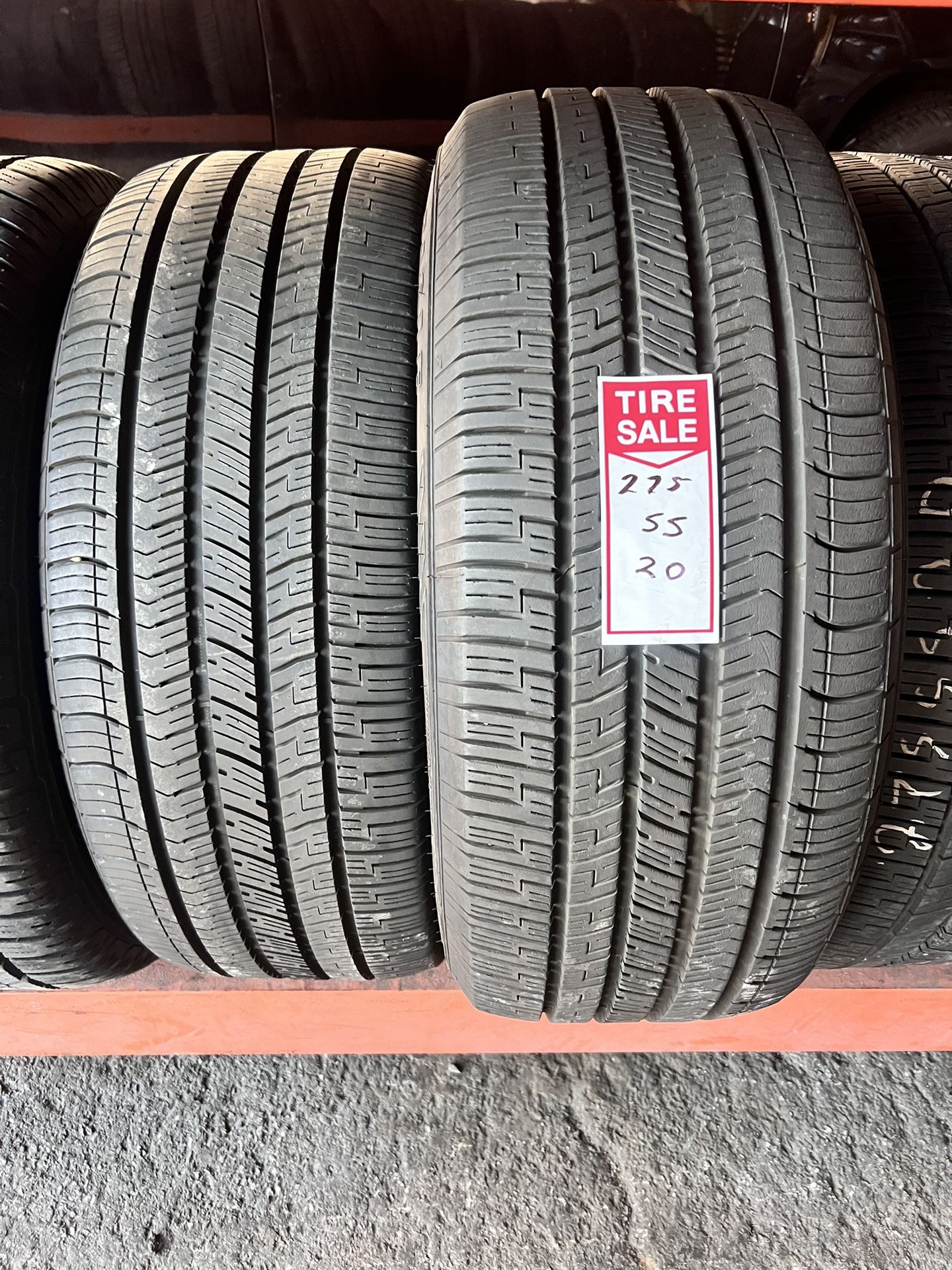 275/55/20 Two Tires π Good Years Like New