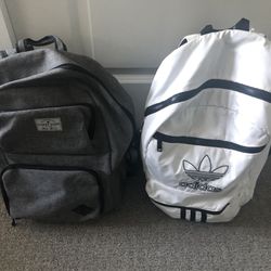 2 backpacks, $10 each