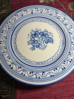 Talavera Hand Painted Plate 9.5”