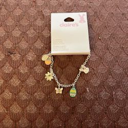 Claire's Easter Charm Bracelet
