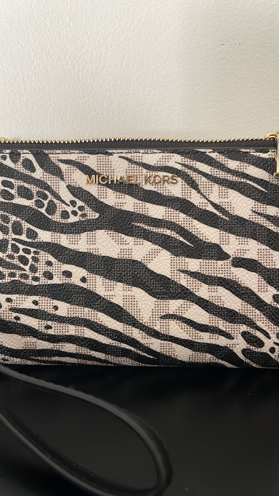 Michael Kors Double Zip Card Phone Wallet