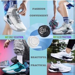 Rotating Automatic Lock No tie shoelaces 48inch Knob style No 8-4tie Laces,Sneaker Tieless Laces Unisex shoelaces 