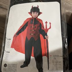 Devil Costume-Size Kids Small