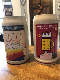 Oktoberfest Munchen beer mugs steins Rastal