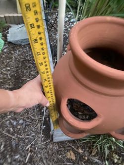 Large Terracotta Strawberry Planter Pot