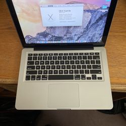 Mac BookPro 13” 2012