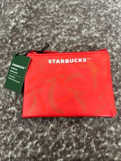 *Starbucks*NEW* Red Holiday Card Pouch 🎁 2025