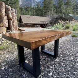 Rustic Custom Small table solid wood