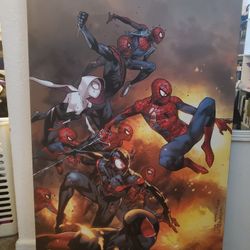 Spider Men Poster 