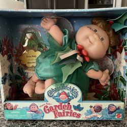 Cabbage Patch Garden Fairies ‘Winter Holly’ Doll - New In Box 