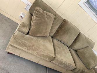 Green couch