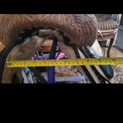 Barrel Saddle 18 Inch Seat