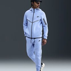 Nike NSW Tech Fleece Reflective Full-Zip Hoodie IM9154-468 Jogger IM6540-468 Set