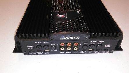 Kicker Impulse IX404 power amplifier