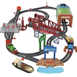 Thomas & Percy Motorized Train Set