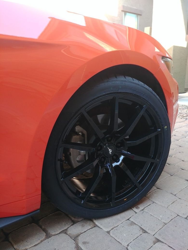 2015-2018 Mustang Wheels SVE S350 20" Wheels and Tires GT EcoBoost GT350