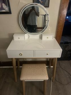 White Vanity
