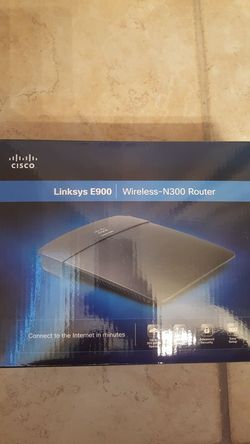 Linksys E900 Wireless-N300 Router