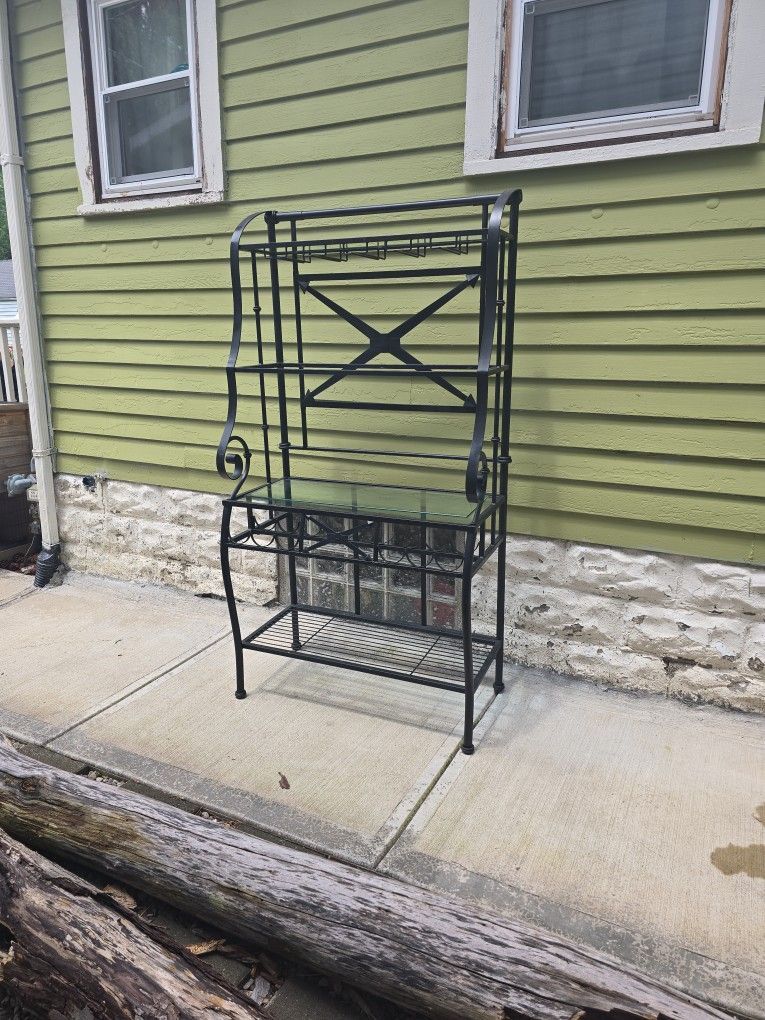 Bakers Rack/ Wine Bar