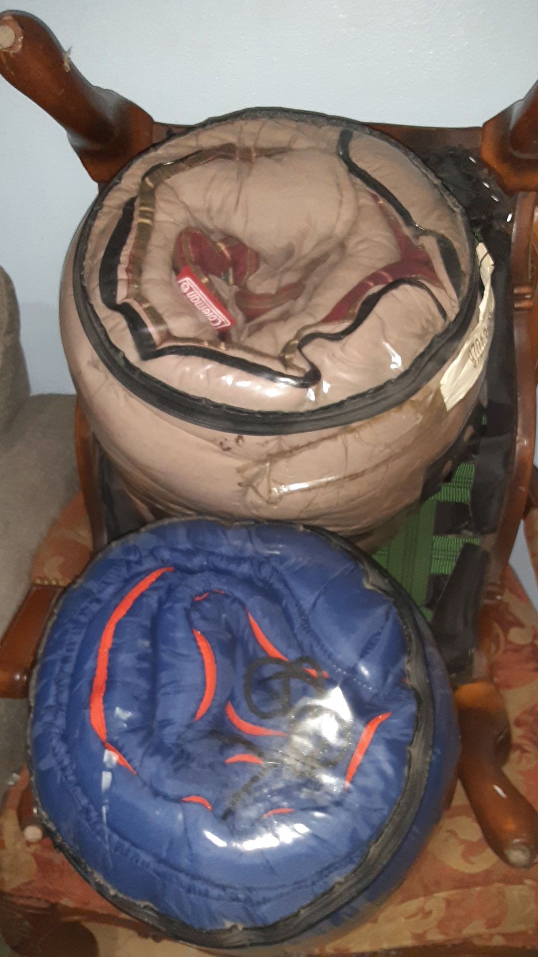 Sleeping bags (2 for $50) never used